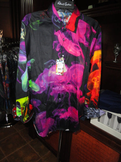 Robert Graham Jellies Long Sleeve Shirt Size 2XL