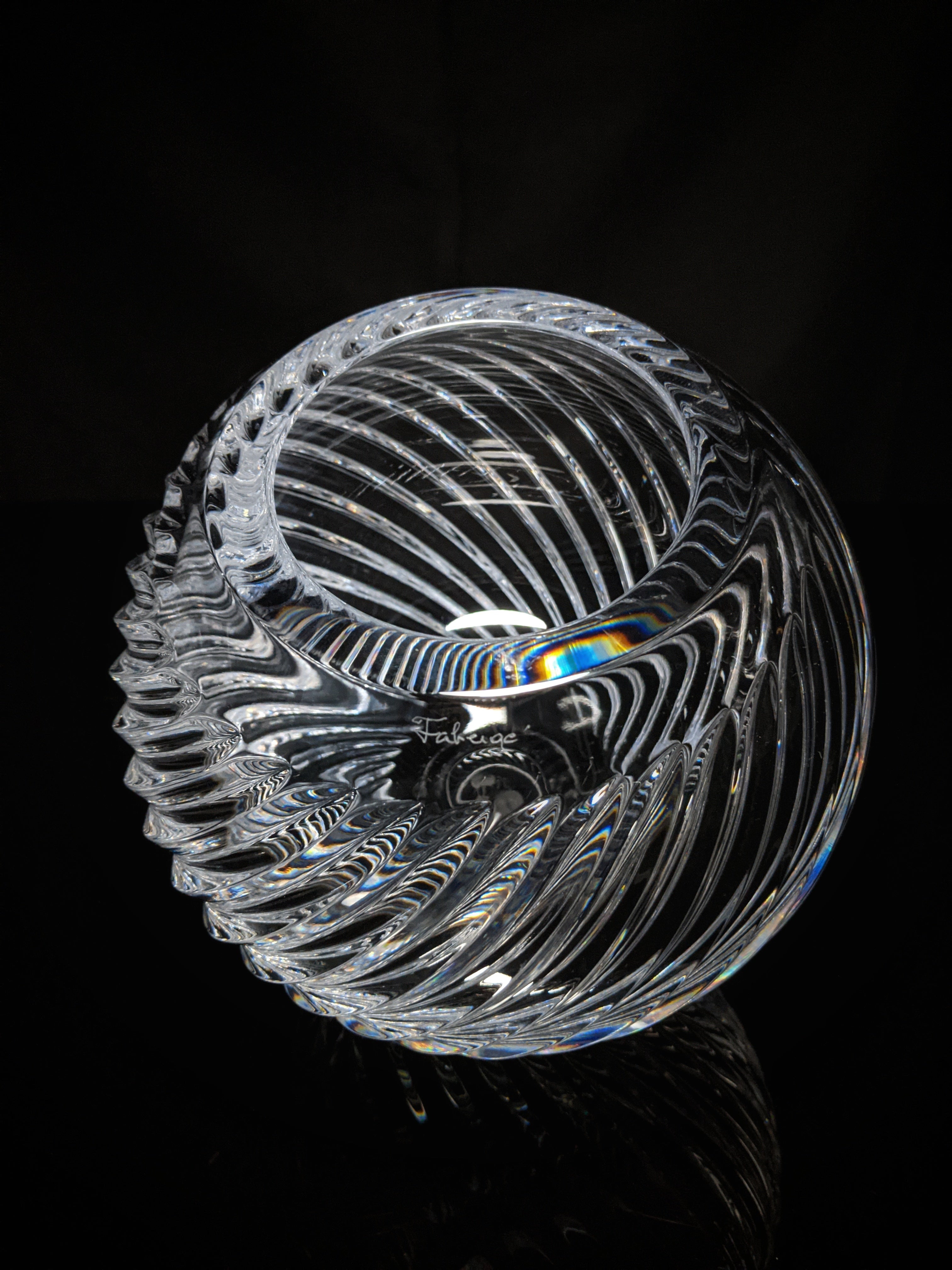 Faberge | Atelier Crystal Collection Bowl | New in the Box