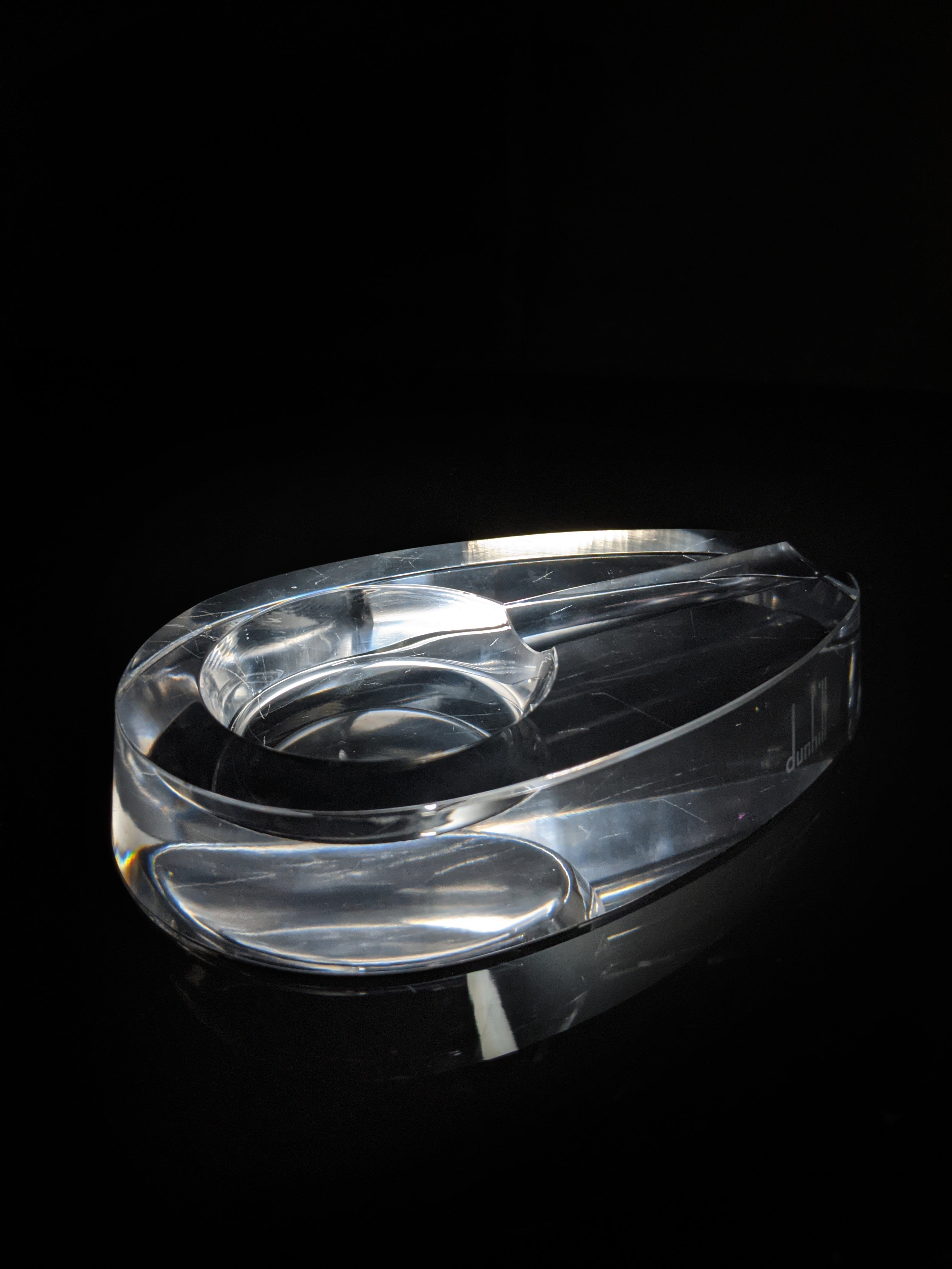 Alfred Dunhill Crystal Ashtray PA5102. No #002