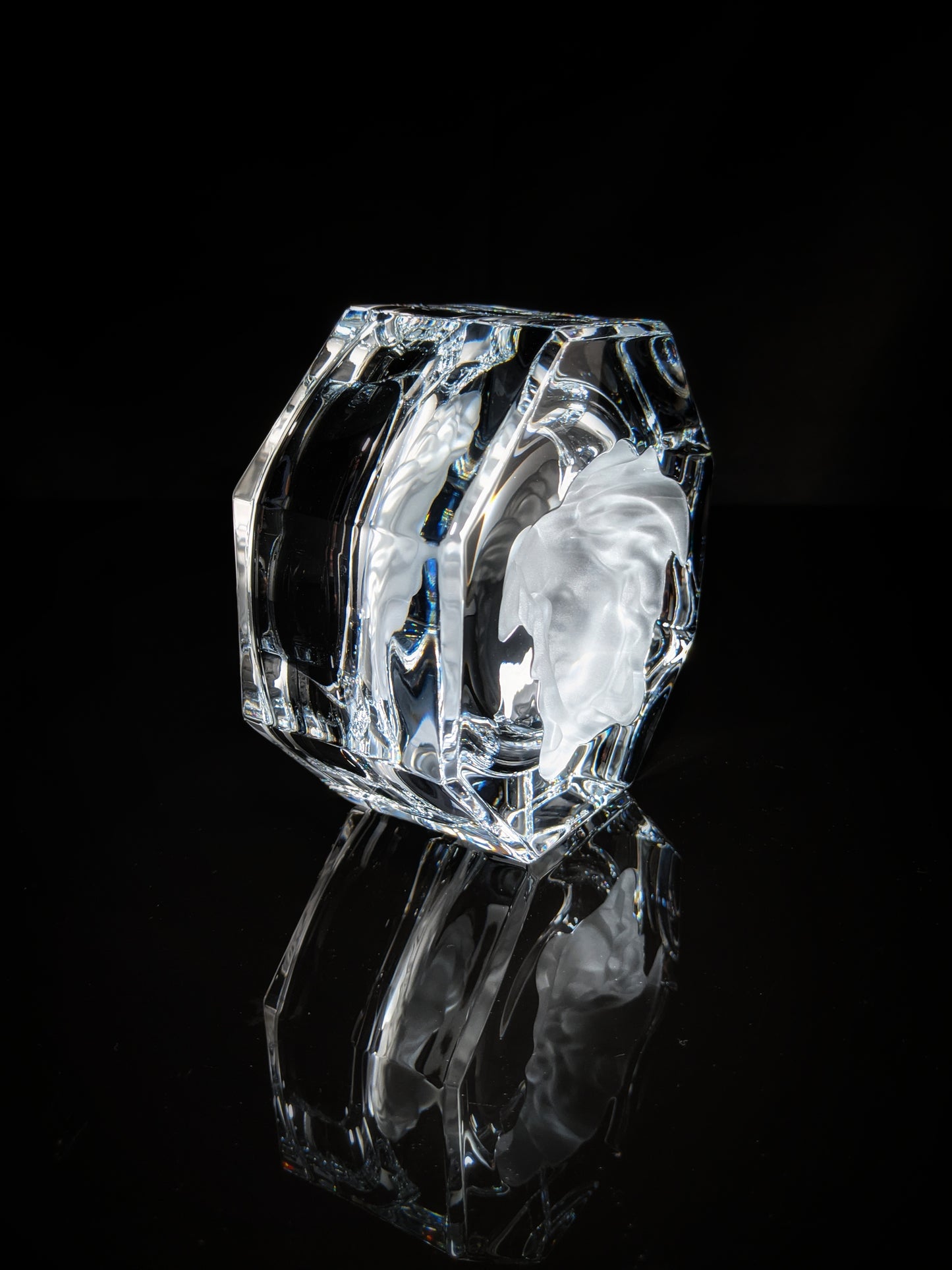 Versace Medusa Lumiere Crystal Ashtray