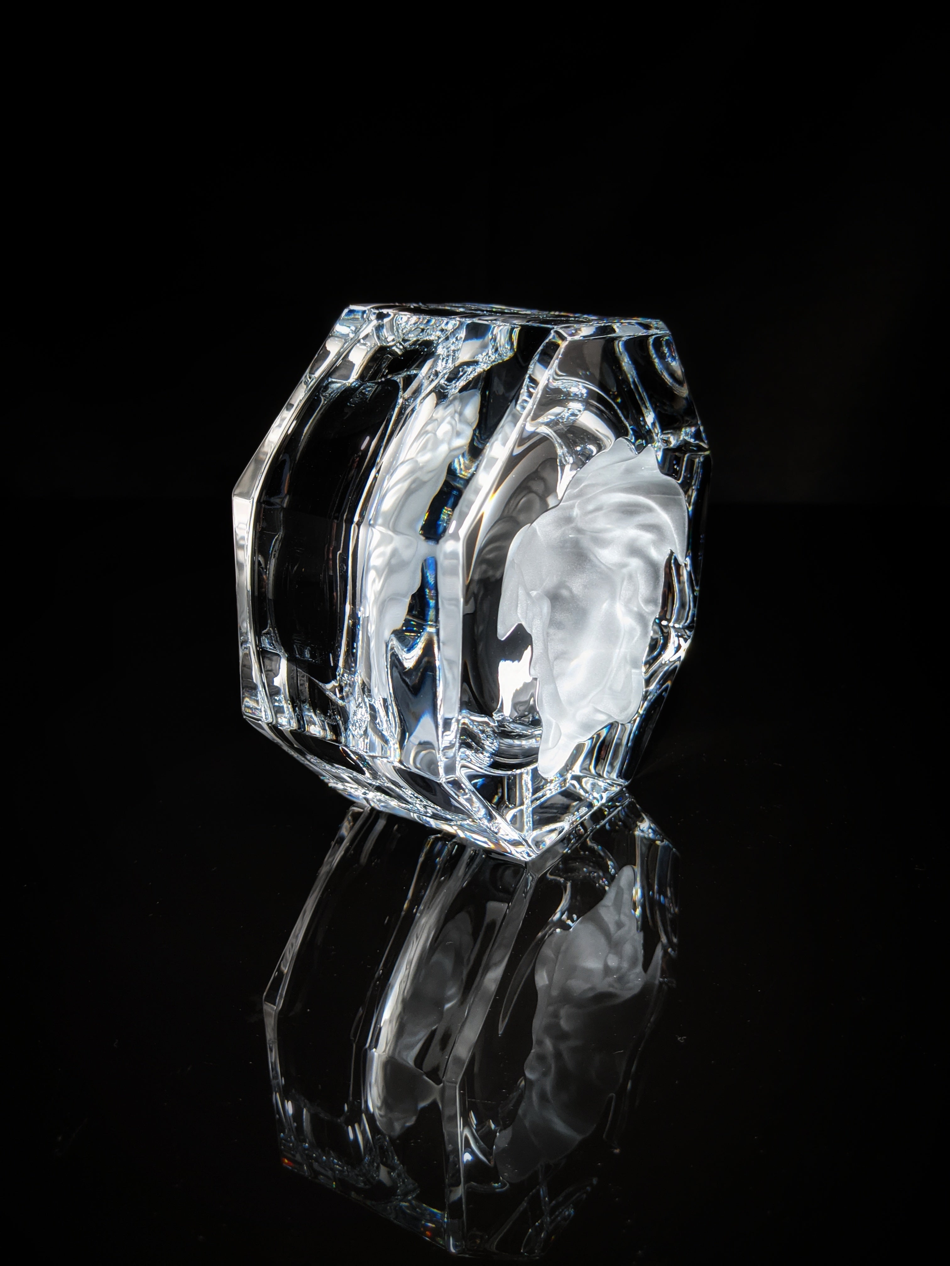 Versace Medusa Lumiere Crystal Ashtray