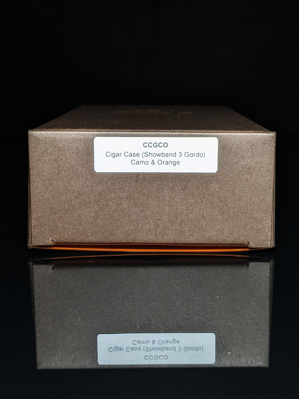 Brizard and Co. Show Band 3 Cigar Case — Camouflage Leather