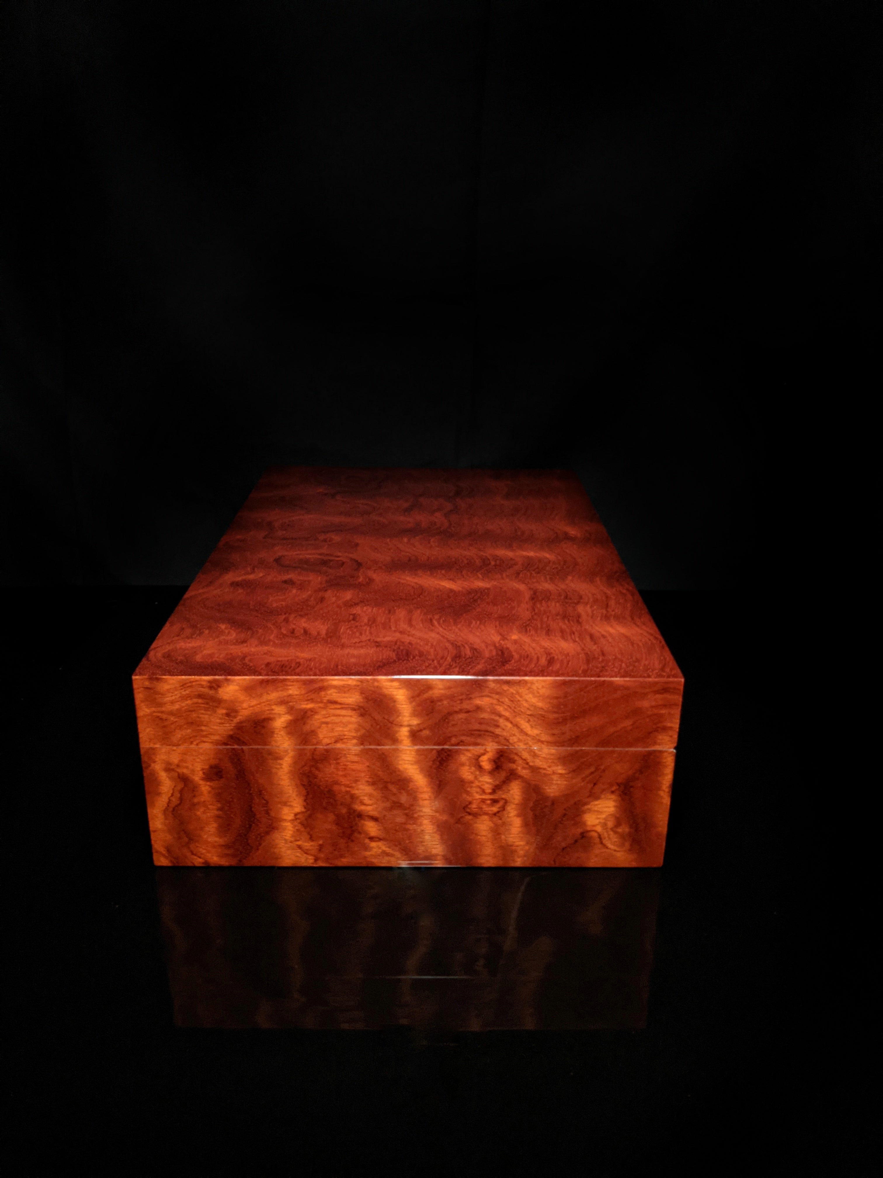 Elie Bleu Bubinga Humidor 110 count NIB