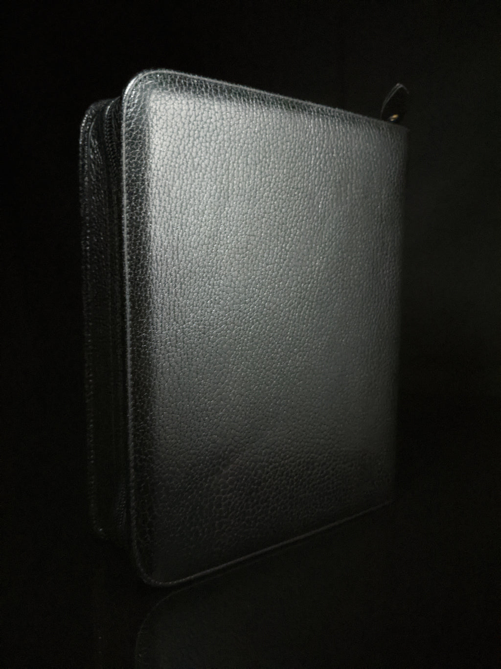pheasant by R.D.Gomez Black Leather case and cutter NIB
