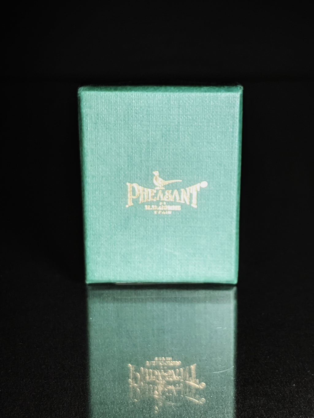 Pheasant by R.D.Gomez Stainless Steel  Cutter CABRA Brown  Leather BNIB