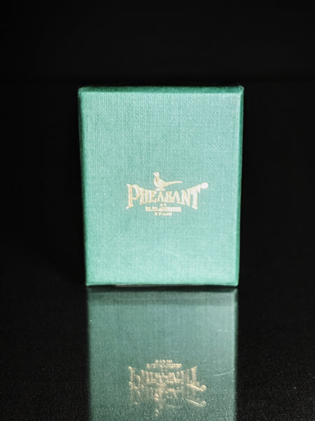 Pheasant by R.D.Gomez Stainless Steel  Cutter CABRA Brown  Leather BNIB