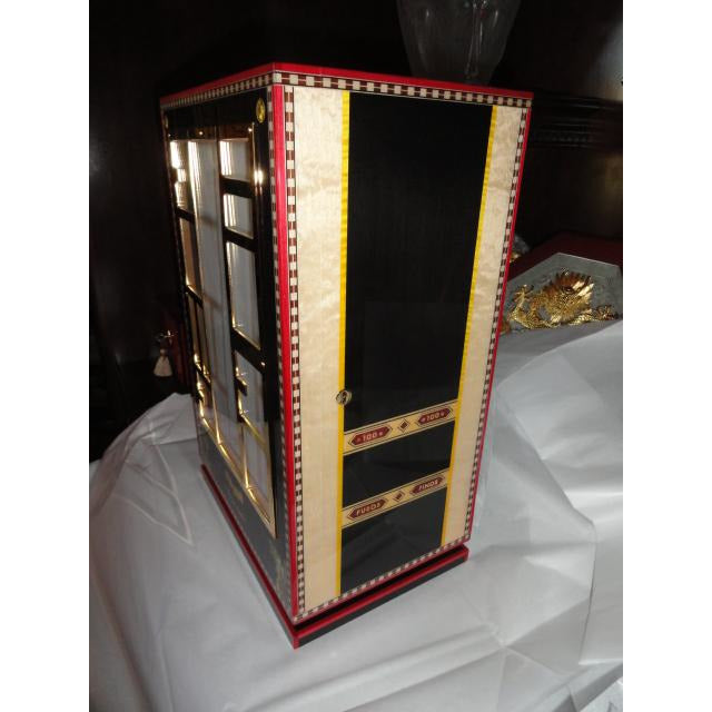 Elie Bleu Alba Black Sycamore Cabinet Humidor
