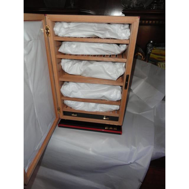 Elie Bleu Alba Black Sycamore Cabinet Humidor