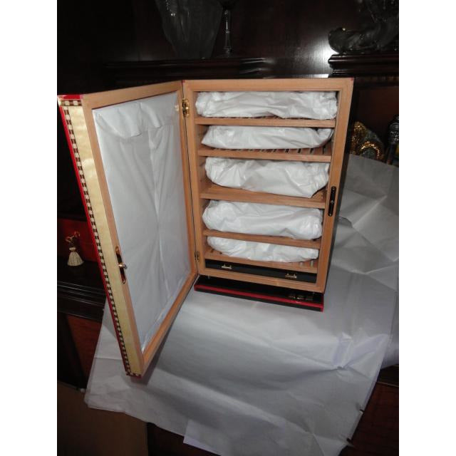 Elie Bleu Alba Black Sycamore Cabinet Humidor