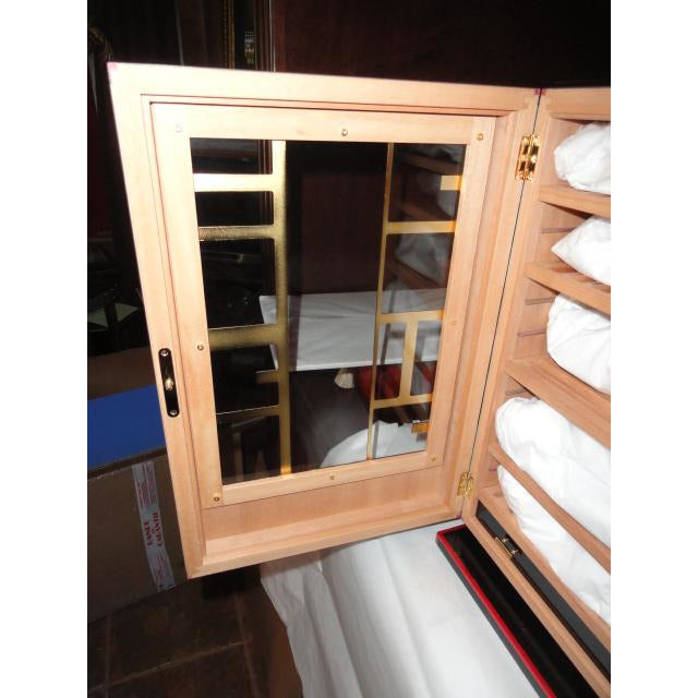 Elie Bleu Alba Black Sycamore Cabinet Humidor