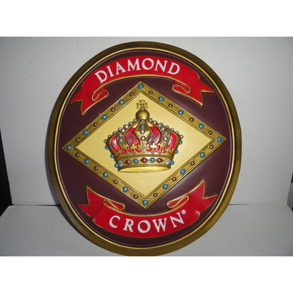 Diamond Crown Wall Plaque