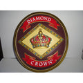 Diamond Crown Wall Plaque Measures 17.5" H x 16" W New