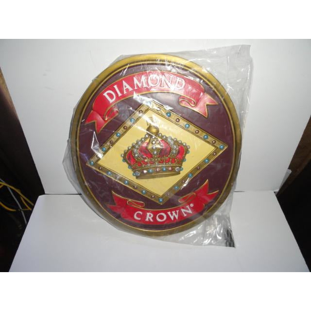 Diamond Crown Wall Plaque Measures 17.5" H x 16" W New