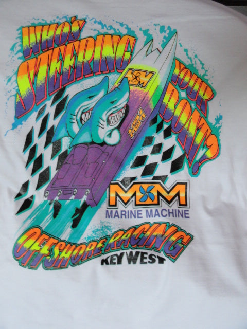 Powerboat Racing "Who's Steering Your Boat"  T-Shirt