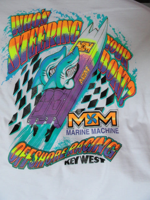 Powerboat Racing "Who's Steering Your Boat"  T-Shirt