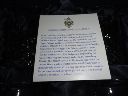 Faberge Crystal Old Fashion Glasses