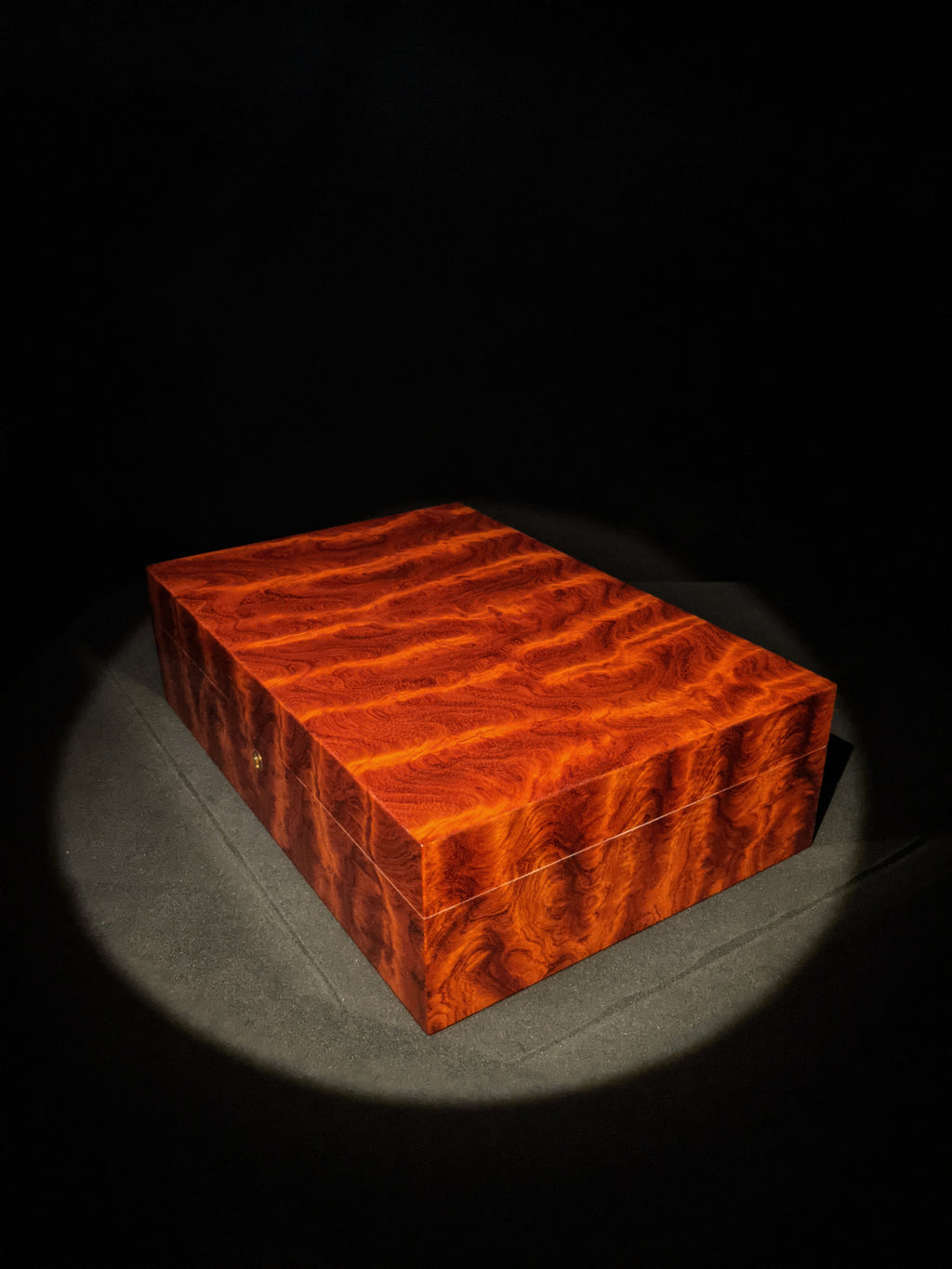 Elie Bleu Figured Bubinga Humidor 110 ct