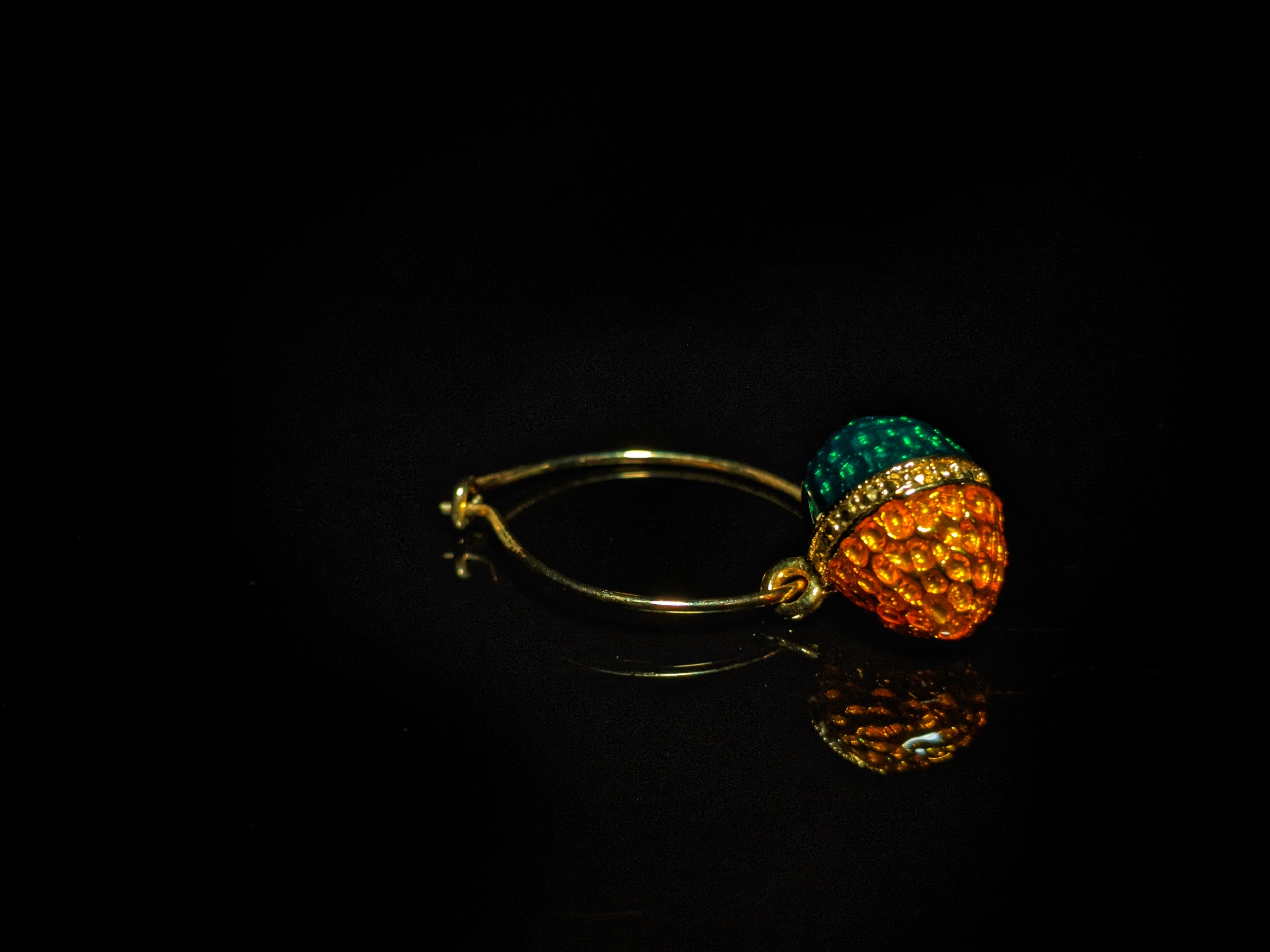 Fabergé Crystal Glass Charms — Set of 6 in Original Velvet Box