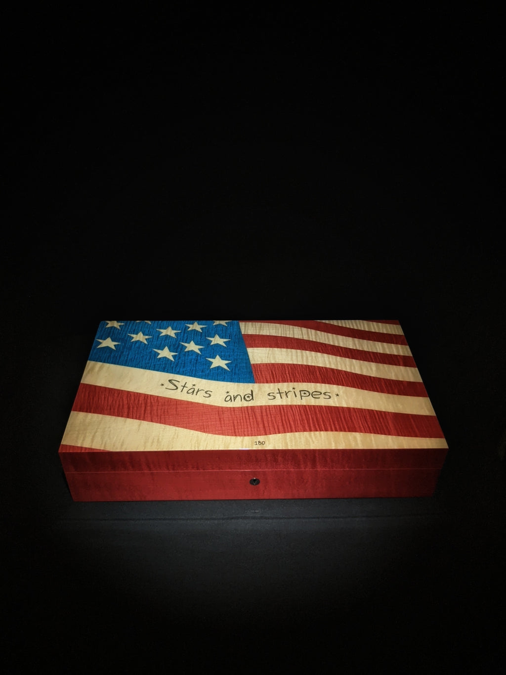 Elie Bleu Stars & Stripes Humidor — 110 Count