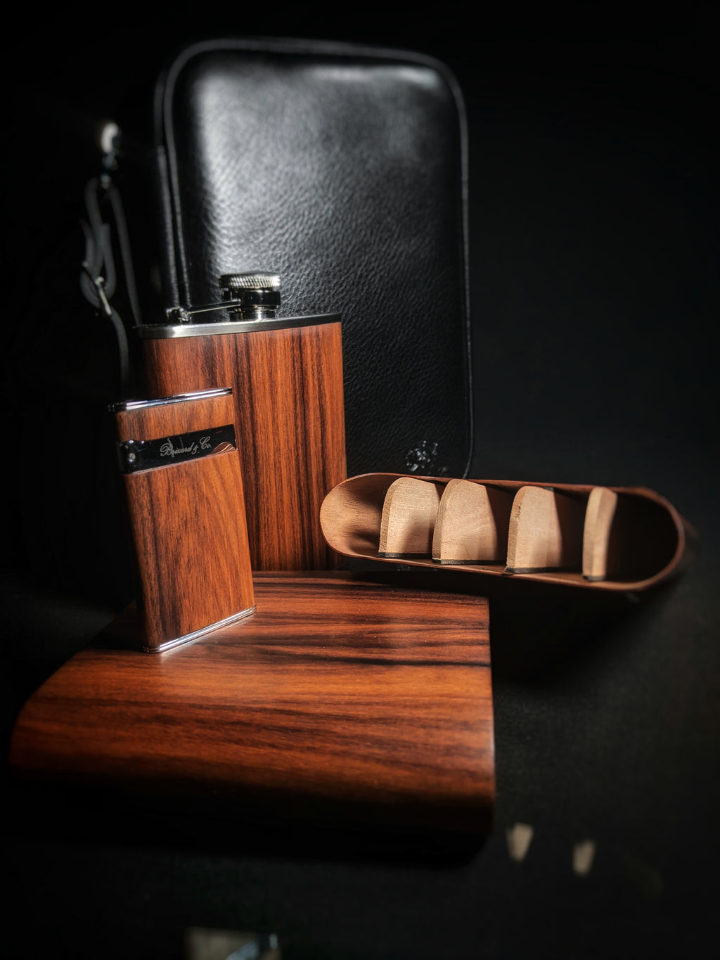 Brizard and Co Havana Exotic Wood Traveler