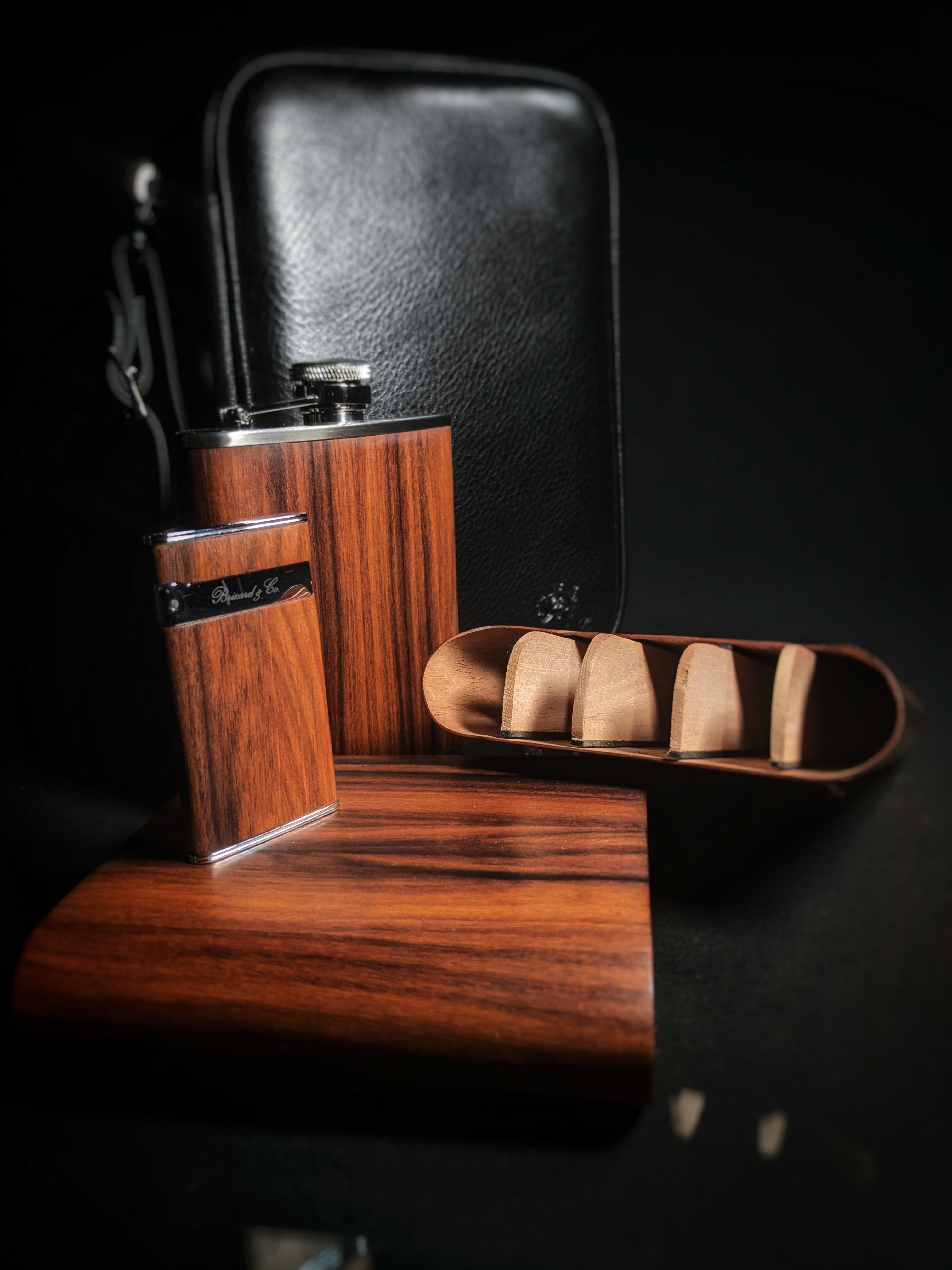 Brizard and Co Havana Exotic Wood Traveler