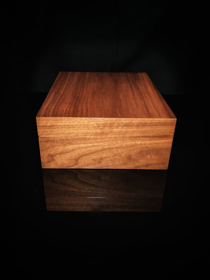 Elie Bleu Walnut Wood Humidor 75 count NIB Made in France