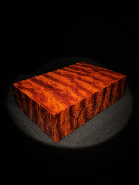 Elie Bleu Figured Bubinga Humidor 110 ct