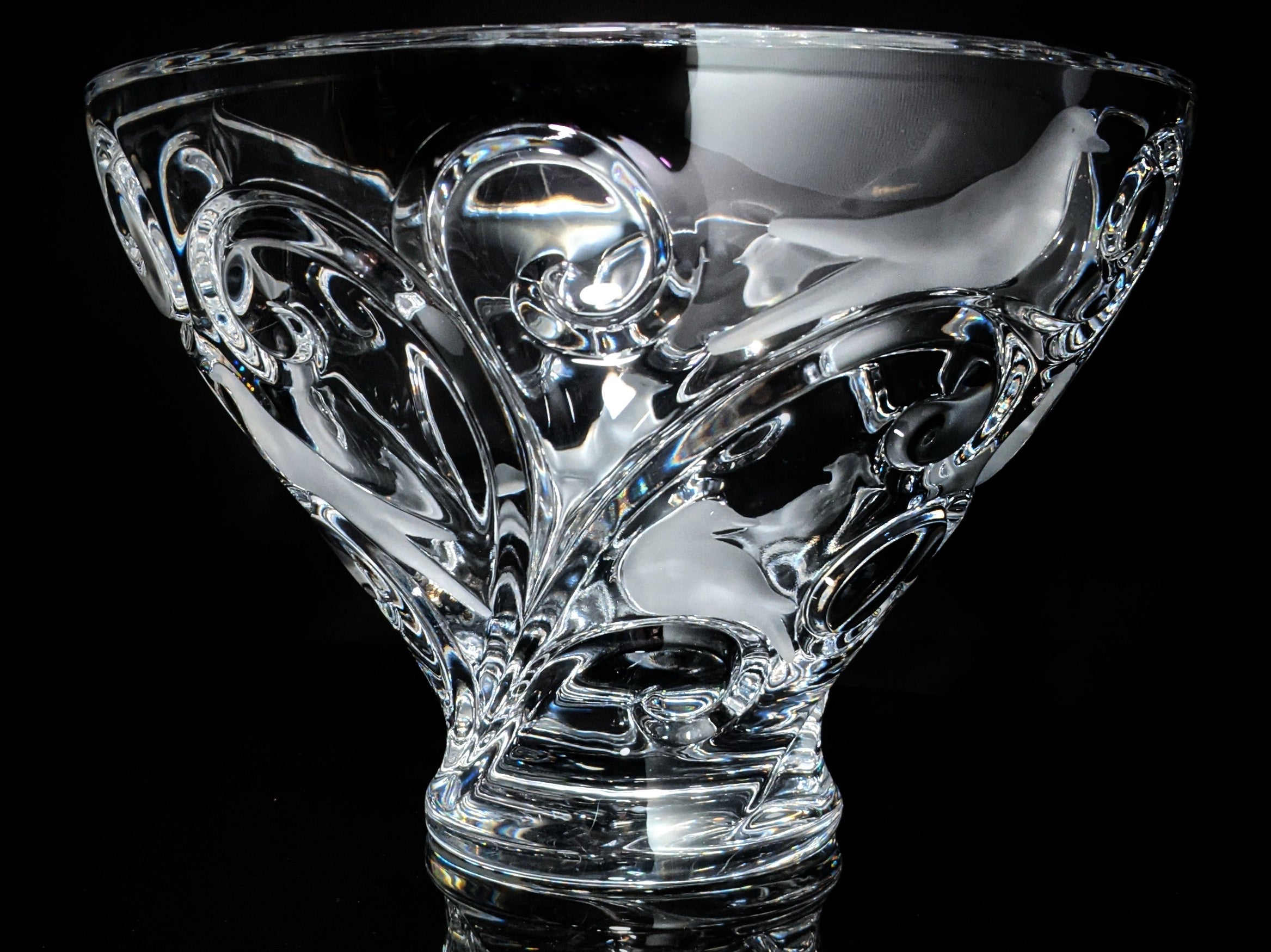 Lalique Verone Crystal Bowl