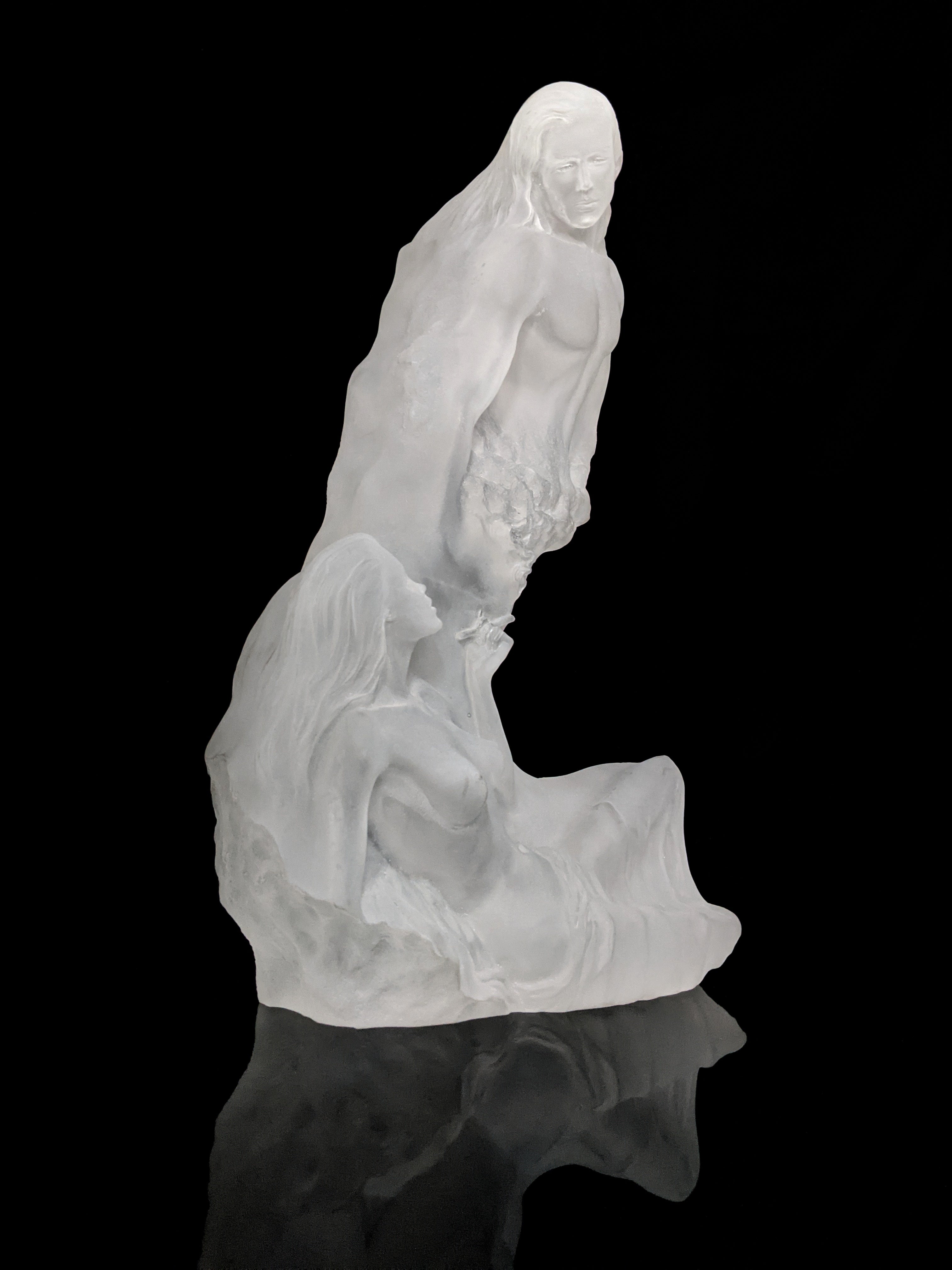 acrylic cigar sculpture  by Lars Loma