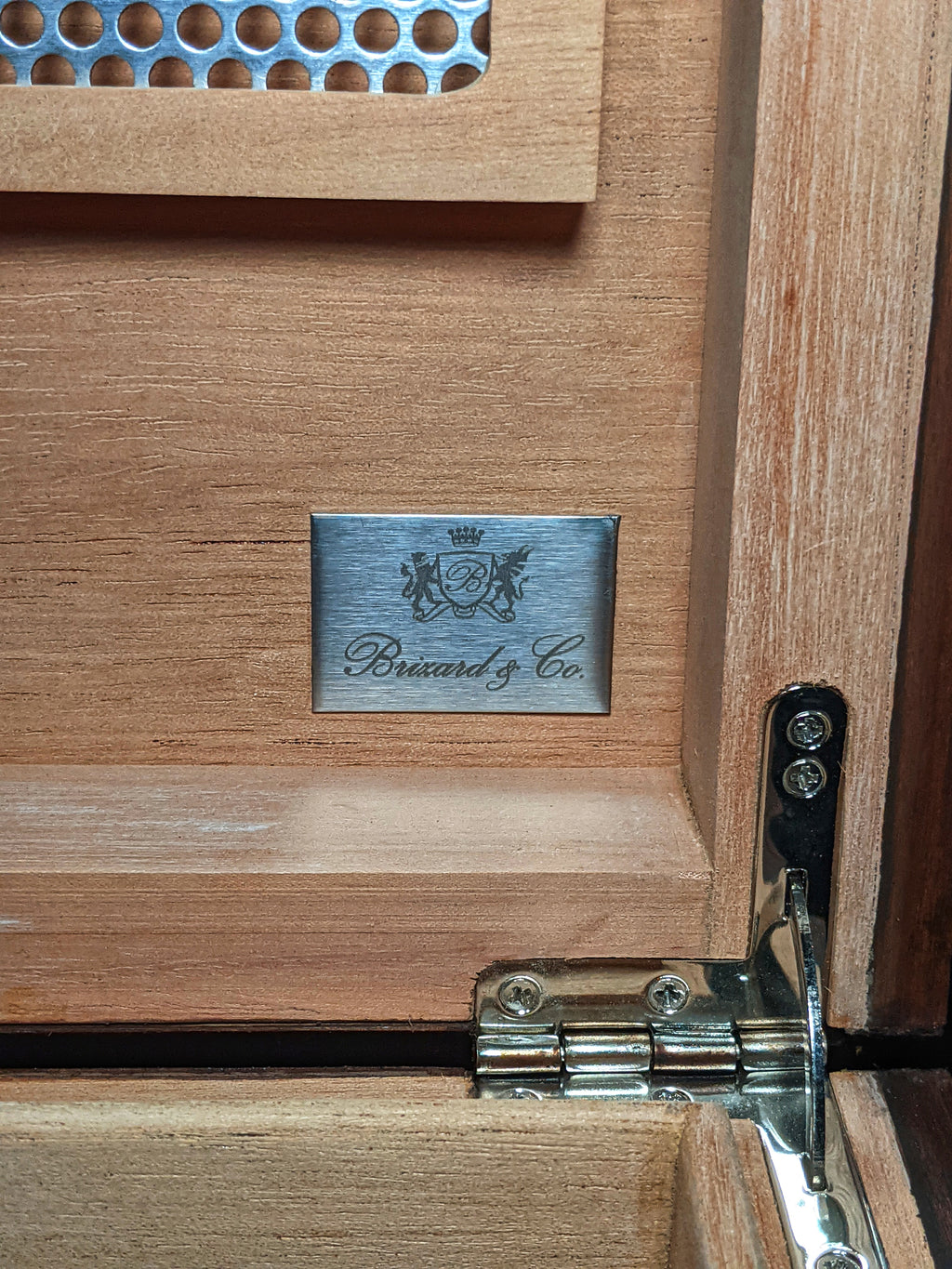 Brizard and Co. Mac Daddy Hacienda Humidor — 26.5" L x 11.5" W x 5.5" H, Made in USA