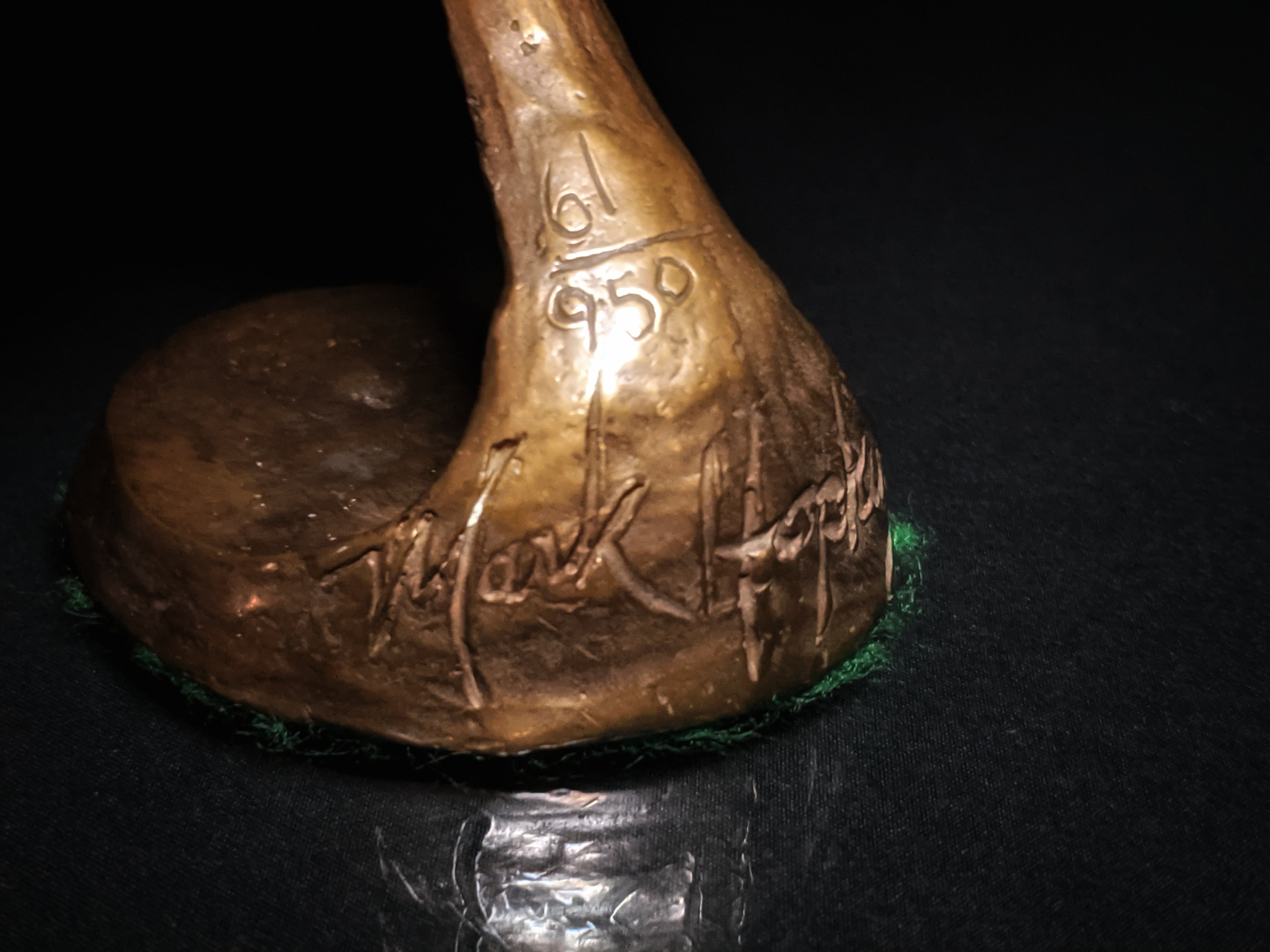 Mark Hopkins Bronze Lady Golfer