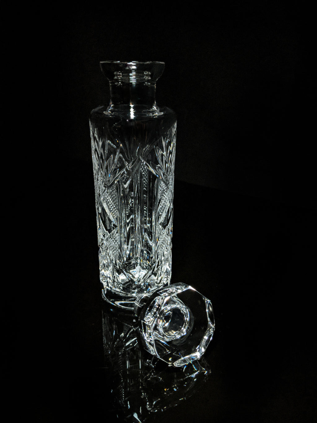 Faberge Crystal Monte Carlo Vodka Decanter