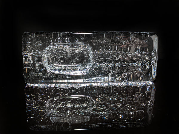 Heavy Glass Cigar Ashtray