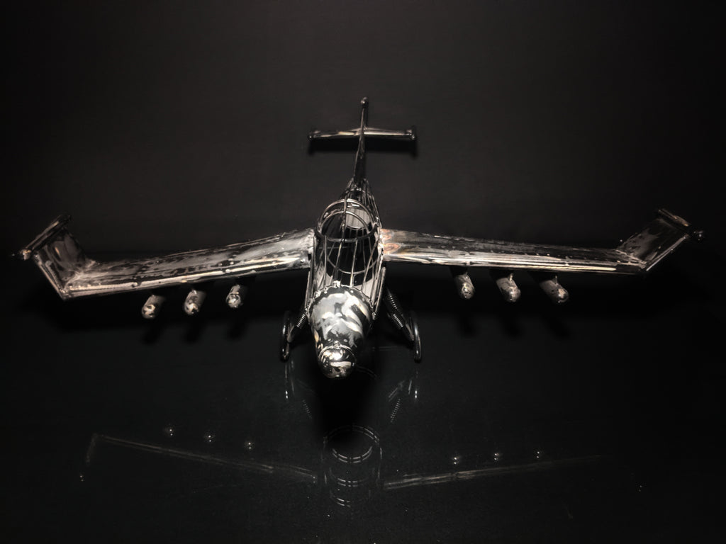 Airplane Metal Art Sculpture