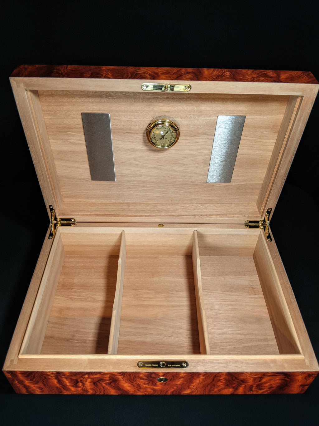 Elie Bleu Figured Bubinga Humidor 110 ct