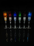Faberge Xenia Colored Flutes set of 6