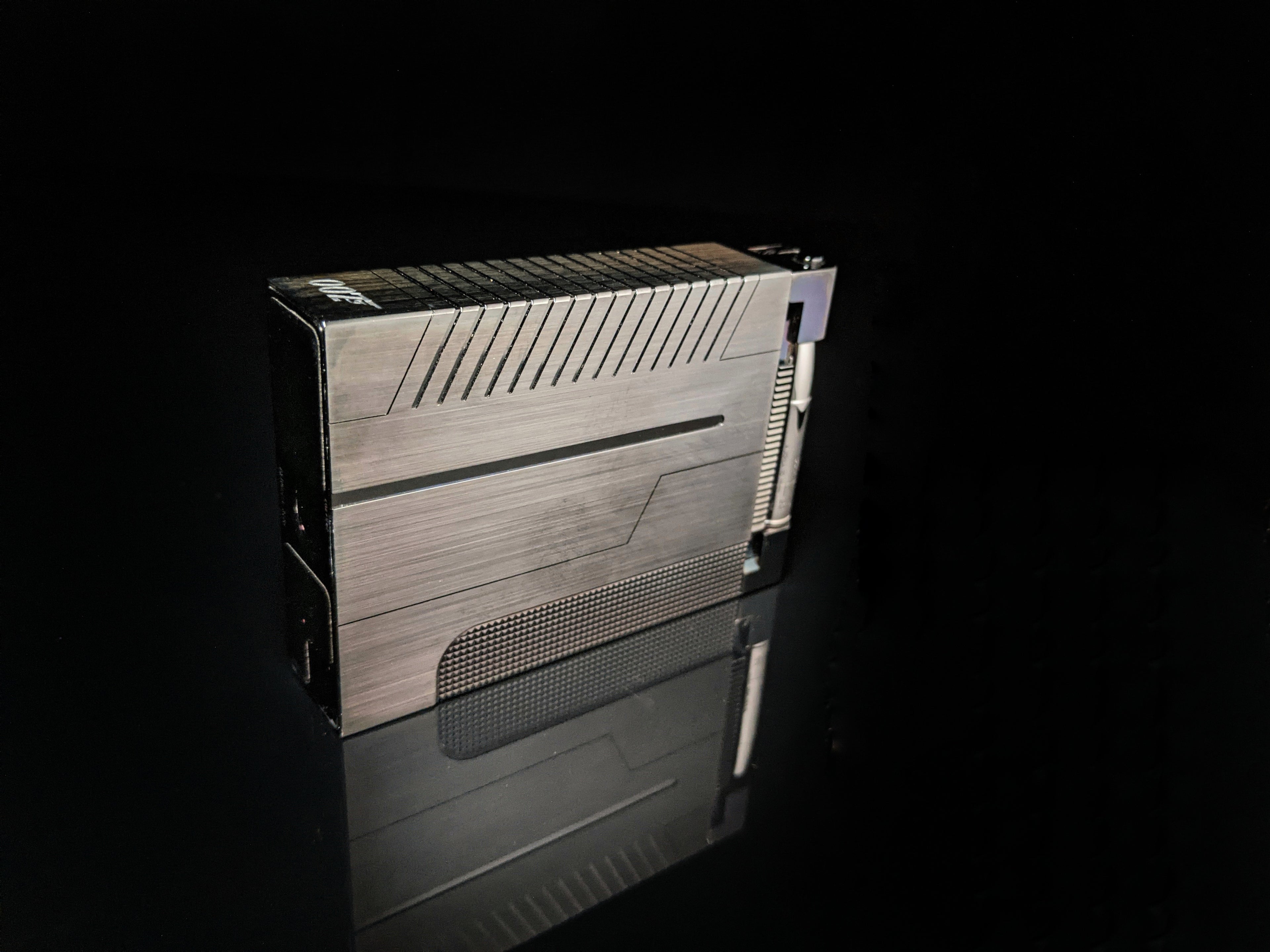 S.T. Dupont James Bond 007 Black Gunmetal Table Lighter