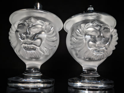 Lalique Tete De Lion Table Lighter ( One Lighter only )