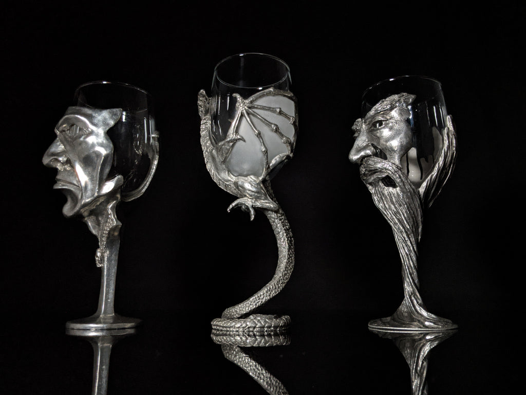 Royal Selangor Lord of Rings Pewter Glasses