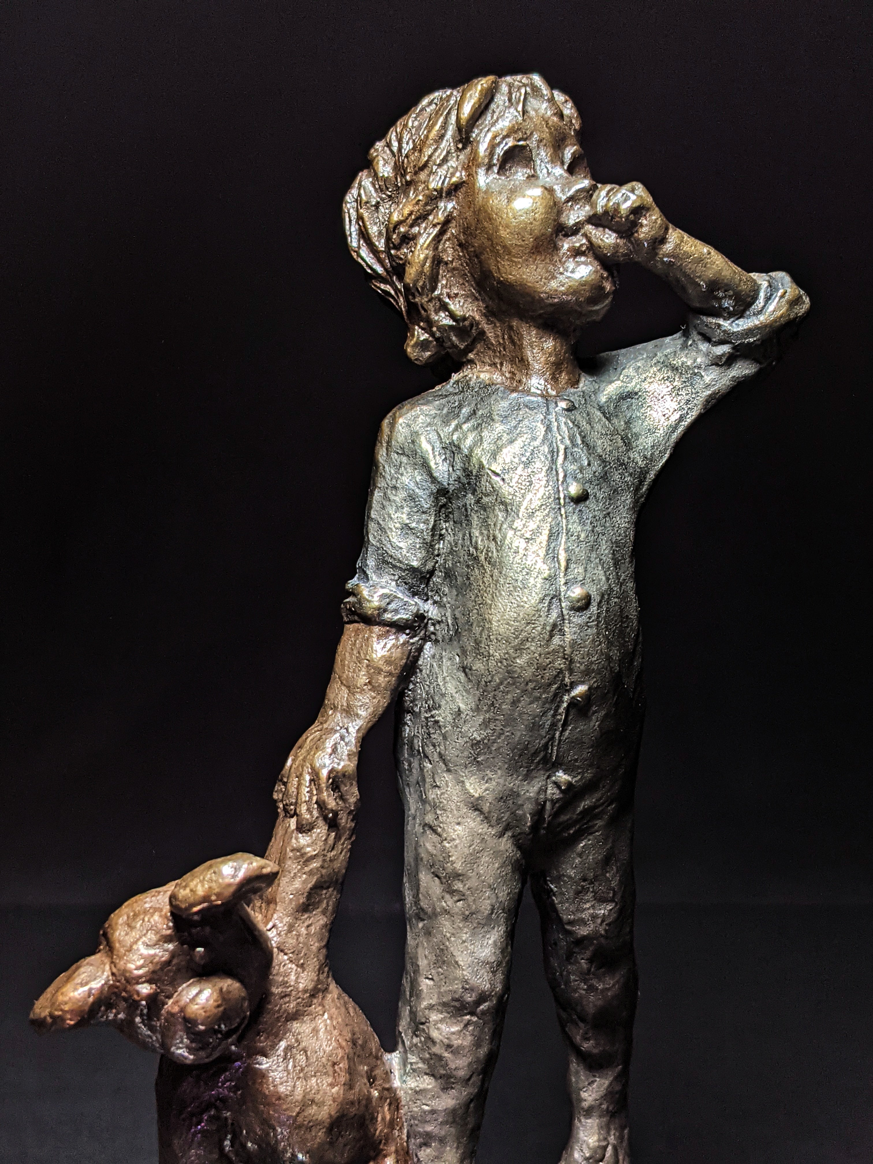 Mark Hopkins "Bed Time" Limited Edition Bronze Sculpture