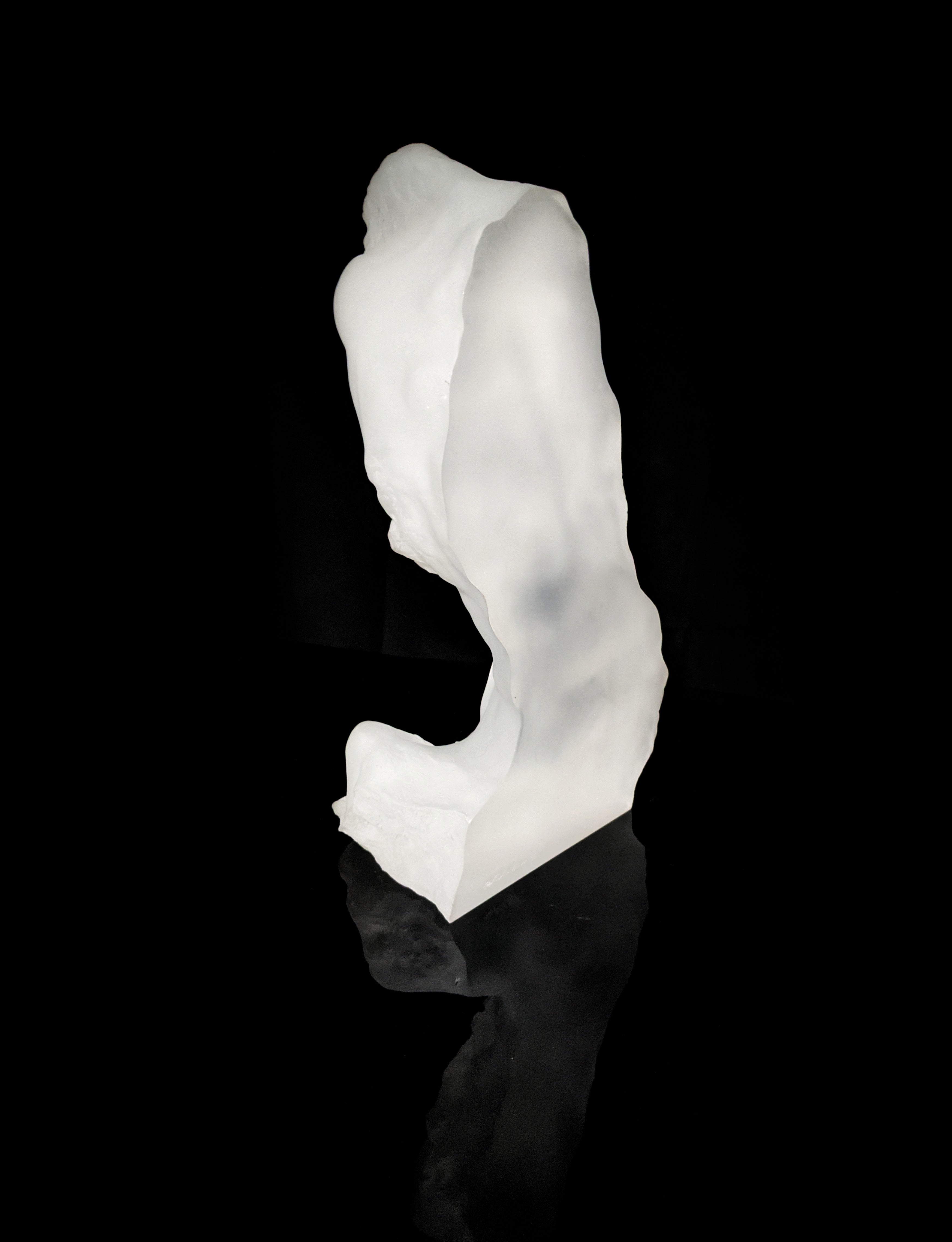 acrylic cigar sculpture  by Lars Loma
