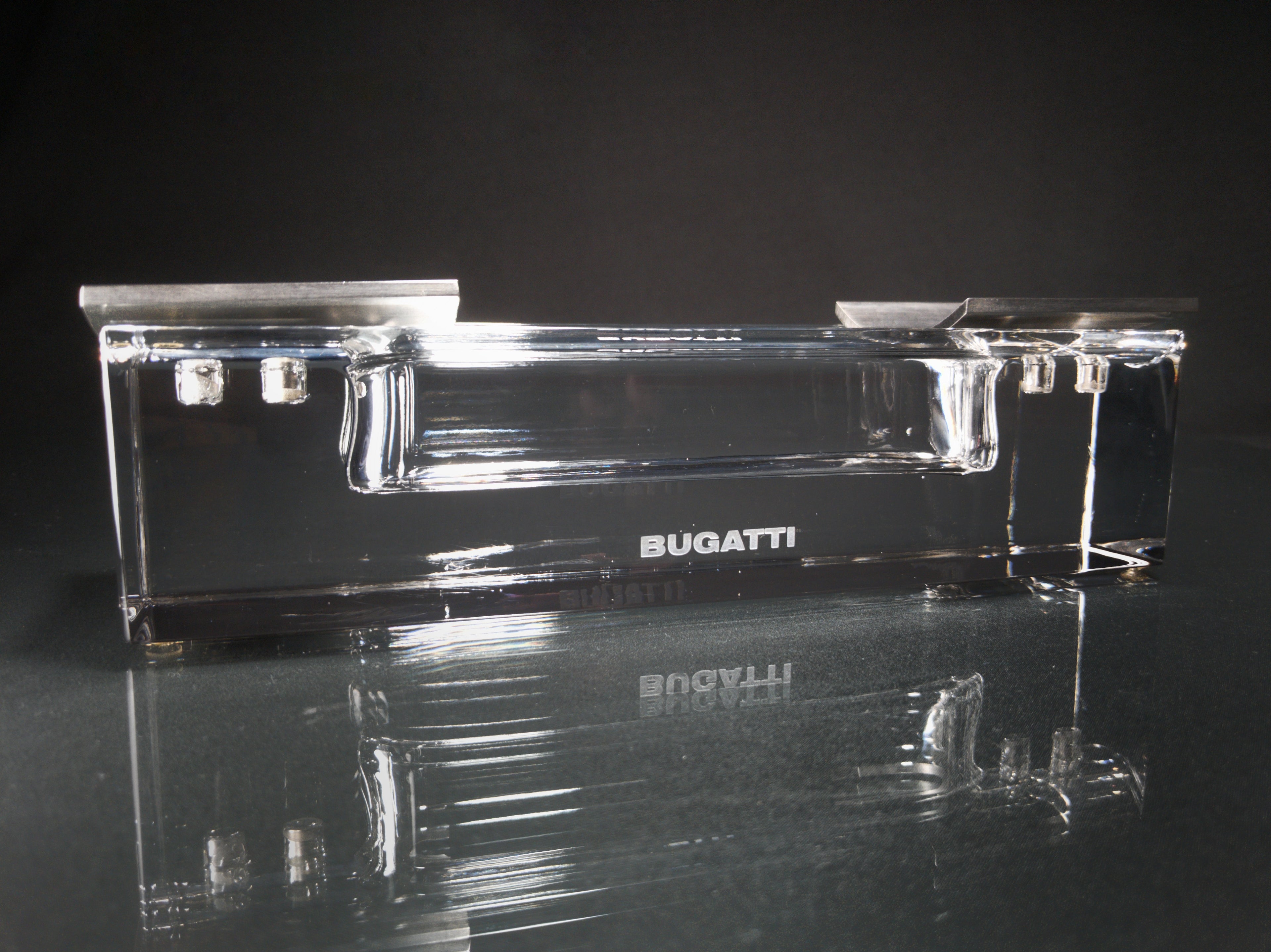 Bugatti Clear Crystal Cigar Ashtray