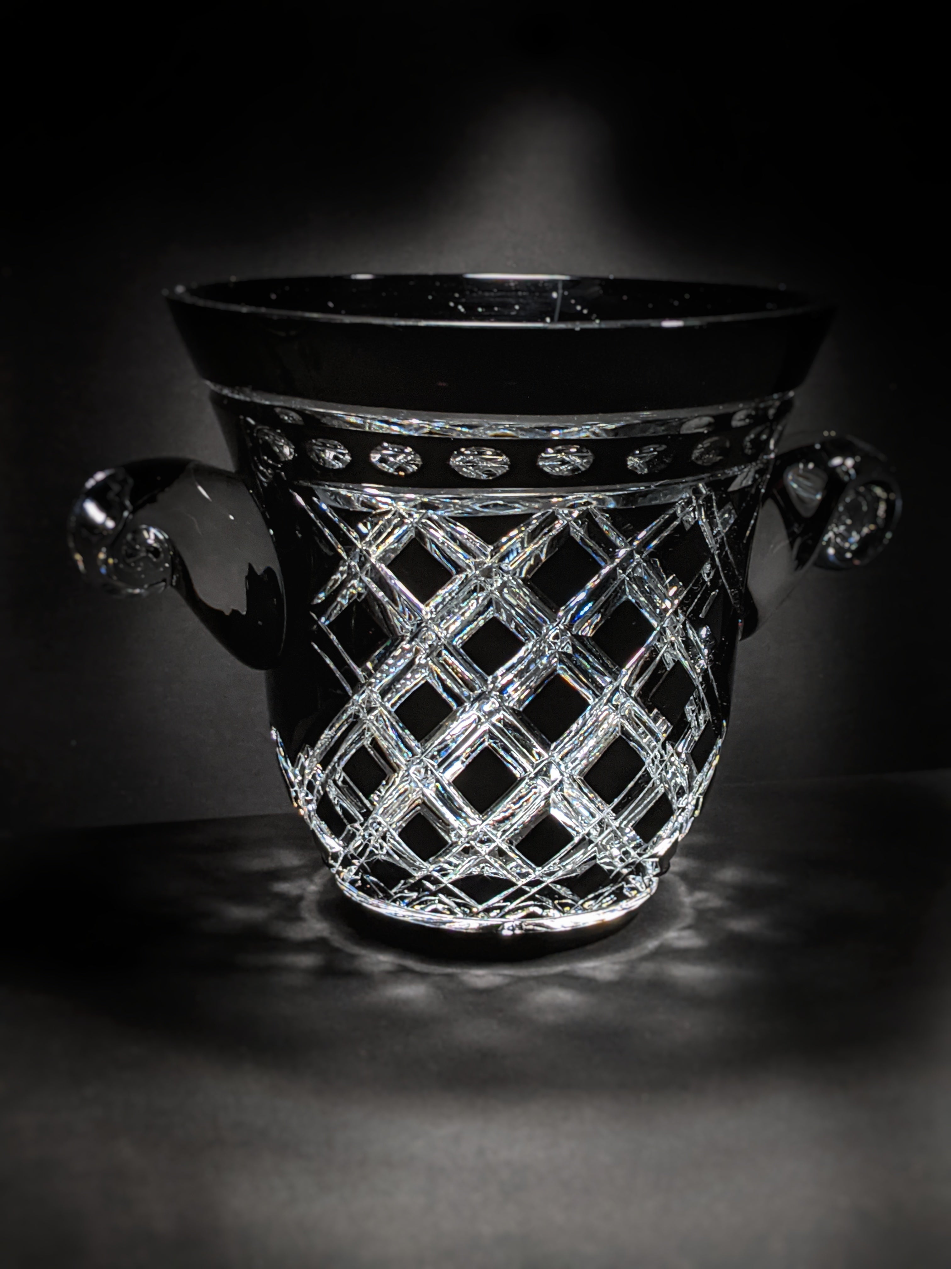 Black Crystal Champagne Ice bucket without  the original box