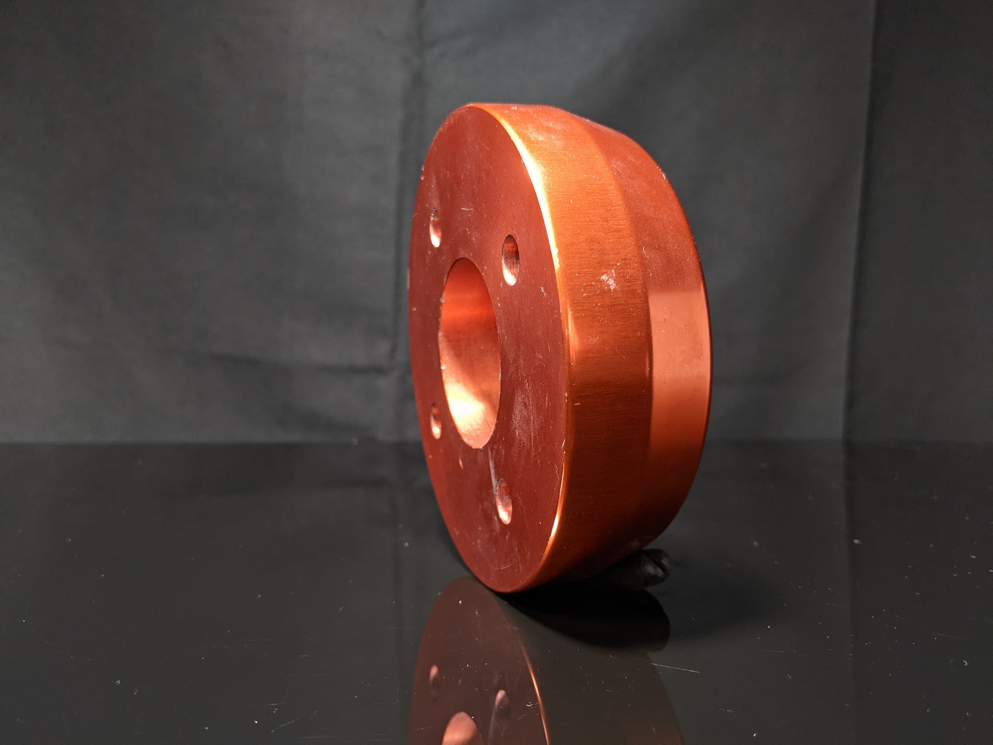 Marine Machine Red Anodized Dash Mount Spacer