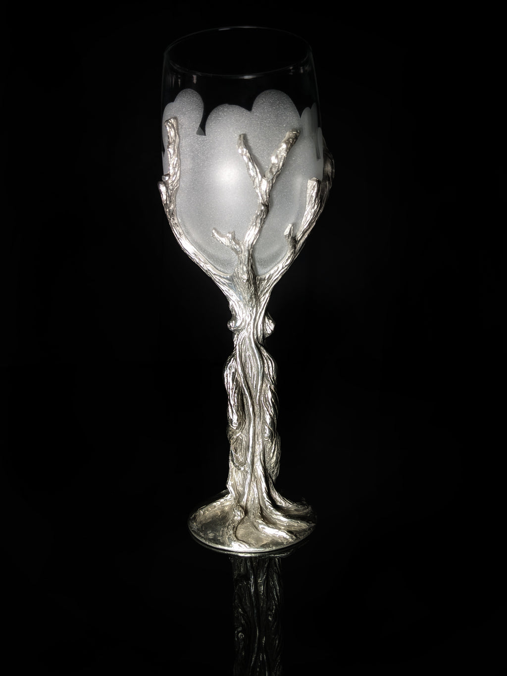 Royal Selangor Lord of Rings " Treebeard " Wine Glass