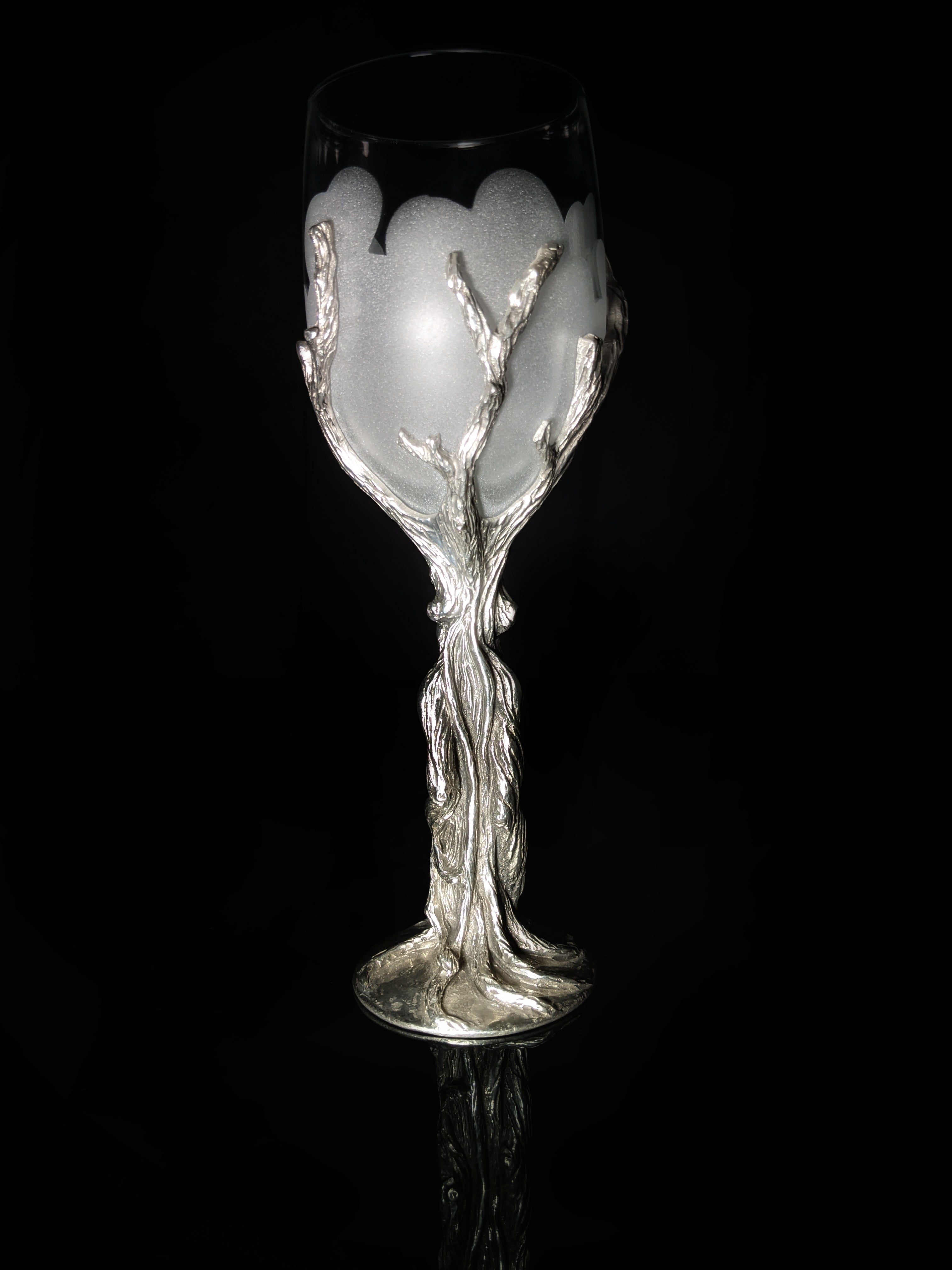 Royal Selangor Lord of Rings " Treebeard " Wine Glass