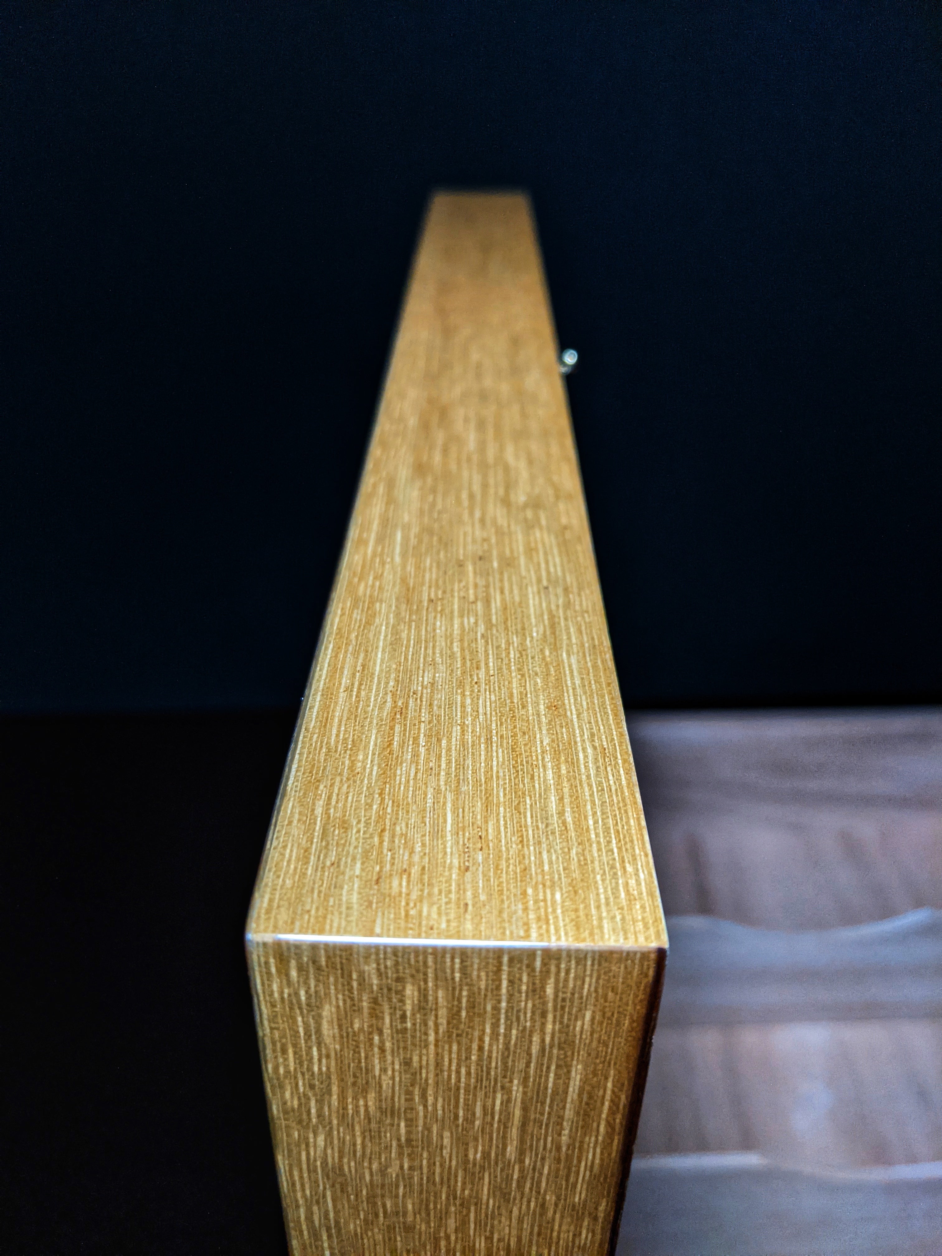 Elie Bleu Limba Wood Humidor 110 count