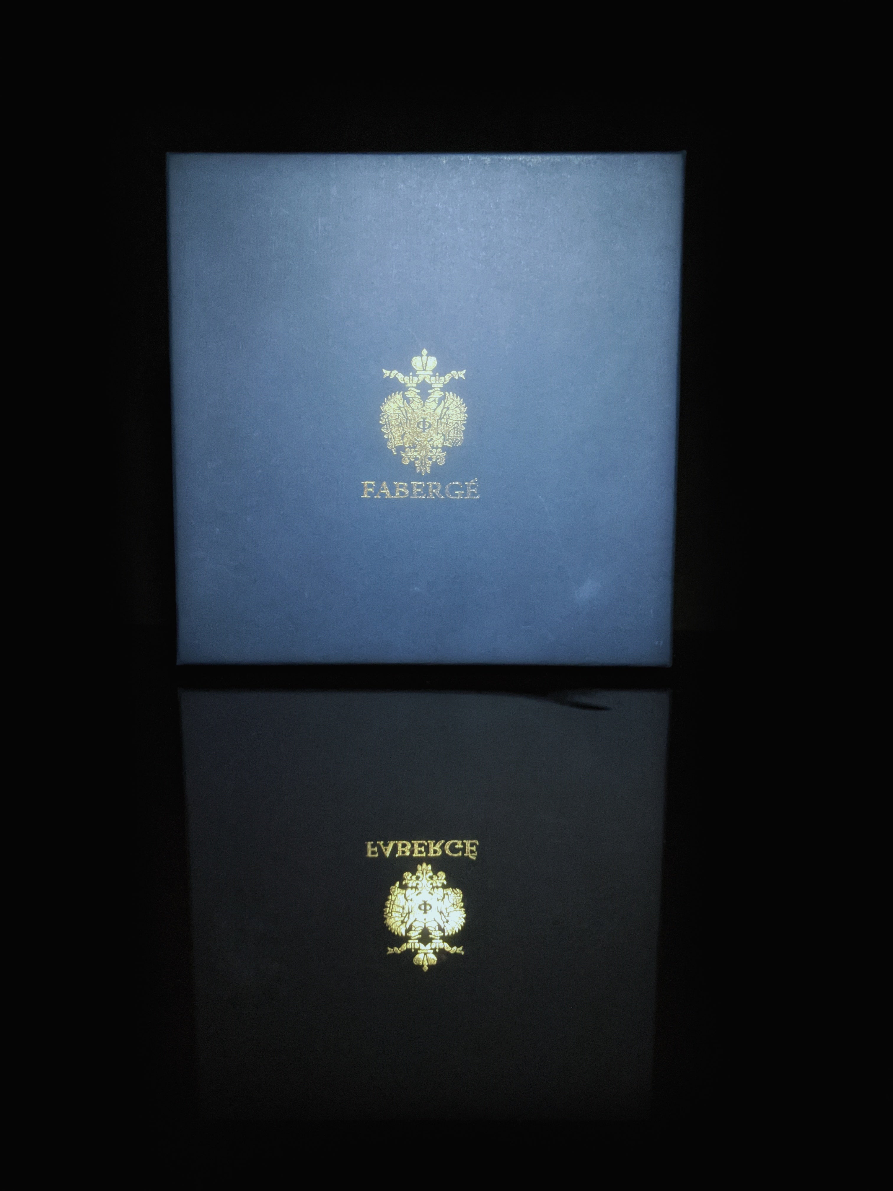 Faberge Atelier Crystal Collection  Highball Glasses set of 4 NIB  5 1/4" H x 2 7/8" W