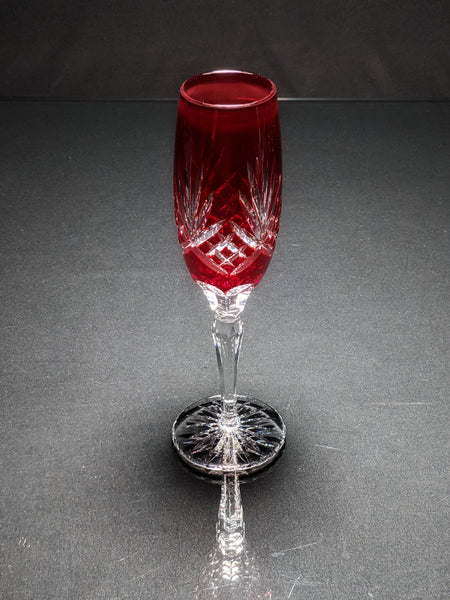 AJKA Colored Crystal Flutes