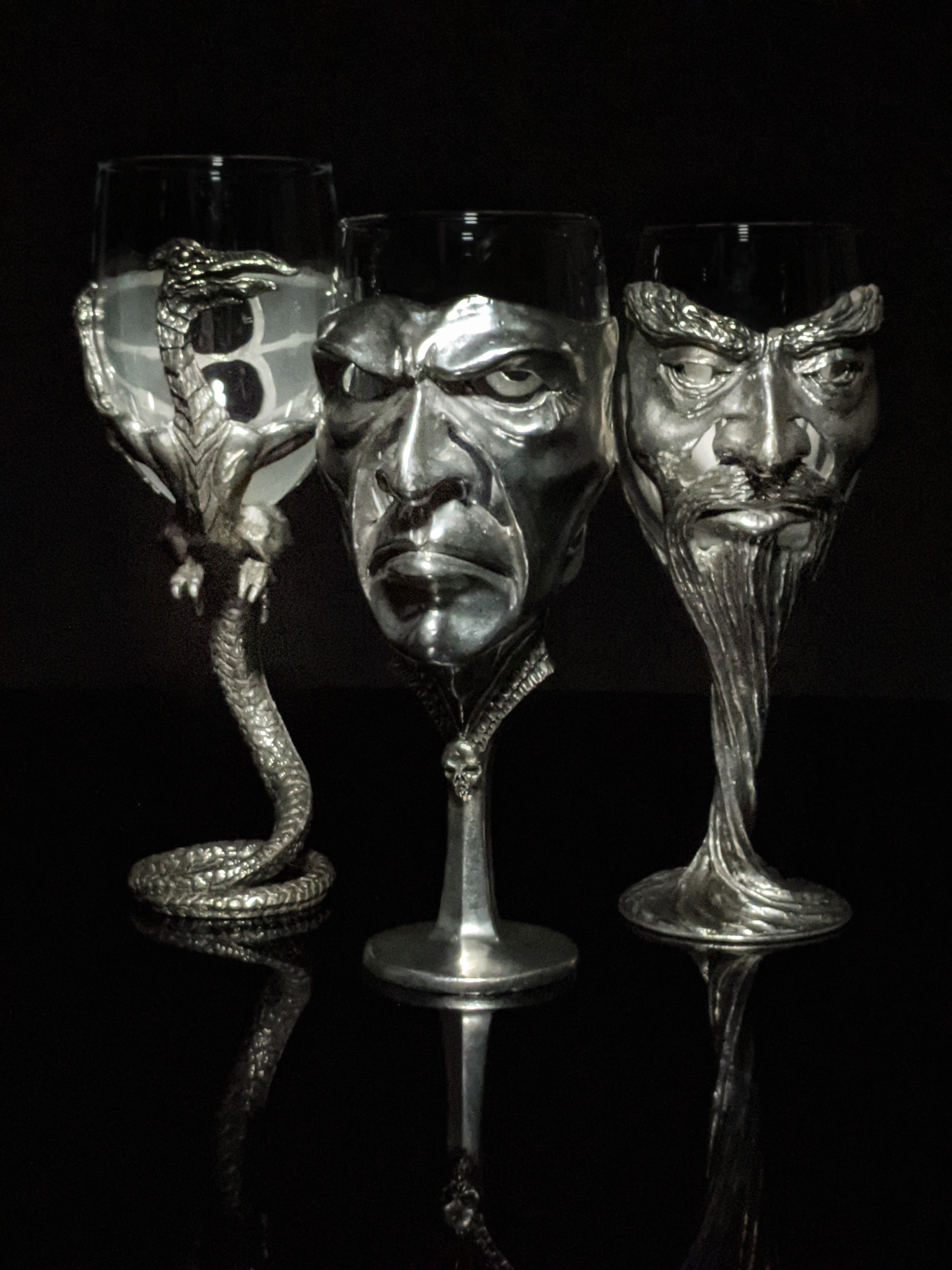 Royal Selangor Lord of Rings Pewter Glasses